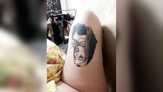 Meri1994 - Porn Video [Bongacams]: seductive undressing, homemade, huge dildo