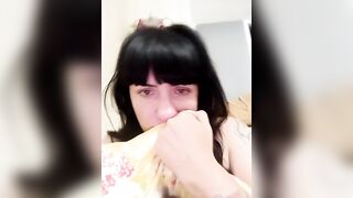 Meri1994 - Porn Video [Bongacams]: seductive undressing, homemade, huge dildo