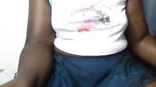 Sexxyblacky - Porn Video [Bongacams]: intimate solo show, breathtaking orbs, lively cam slut