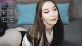 RocketGIRL - Porn Video [Bongacams]: enigmatic goddess, shows ass, delicate allure