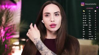 IzabellaOne - Porn Video [Bongacams]: flawless silhouette, aching arousal, charming streamer