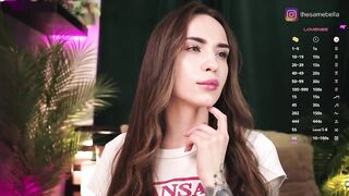IzabellaOne - Porn Video [Bongacams]: stunning posterior, wild moans, gorgeous diva