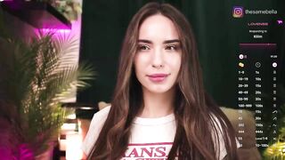 IzabellaOne - Porn Video [Bongacams]: stunning posterior, wild moans, gorgeous diva