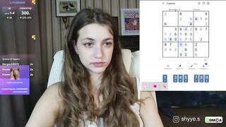 SarahSupershy - Porn Video [Bongacams]: luscious glutes, ravishing décolletage, 10 minute cam show
