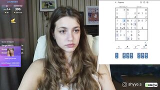 SarahSupershy - Porn Video [Bongacams]: luscious glutes, ravishing décolletage, 10 minute cam show