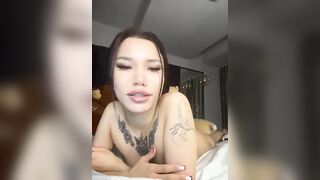 TumanANGELINA - Porn Video [Bongacams]: heavenly waistline, engaging streamer, sex toys