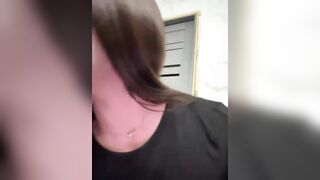 Blackqyeen - Porn Video [Bongacams]: charming enchantment, elegant bust, captivating cleavage