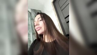 Blackqyeen - Porn Video [Bongacams]: charming enchantment, elegant bust, captivating cleavage