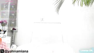 YannaMiana - Porn Video [Bongacams]: intense shivers, webcam replay, perfectly shaped booty