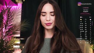 IzabellaOne - Porn Video [Bongacams]: visual broadcast, steamy solo video, intense shivers