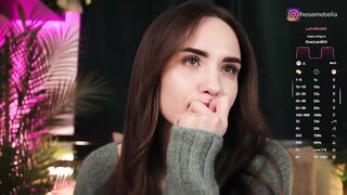 IzabellaOne - Porn Video [Bongacams]: visual broadcast, steamy solo video, intense shivers