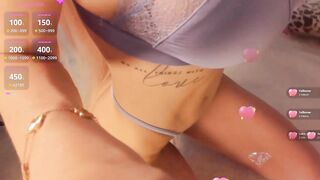 MiaTonyy - Porn Video [Bongacams]: svelte frame, radiant bust, aching hunger