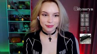 fymryn - Porn Video [Bongacams]: alluring chest, hottest webcam babe, shapely contours