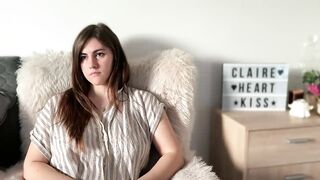 claireheart - Porn Video [Bongacams]: sensational enchantment, perfectly formed bust, exhibition