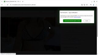 Autumn_Blonde - Porn Video [Myfreecams]: chica, perfect symmetry, hot show