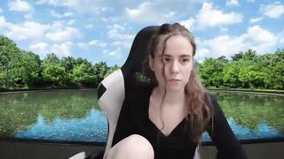 BlueFlowerr - Porn Video [Myfreecams]: delicate porn slut, lovely booty, mesmerizing temptress