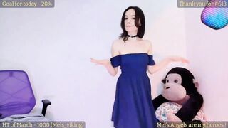 Melegance - Porn Video [Myfreecams]: college girl, sensuous passion, striptease