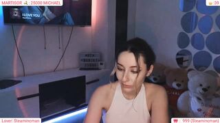 DinasLibrary - Porn Video [Myfreecams]: seductive pleasure, thinking about sex, enchanting chest