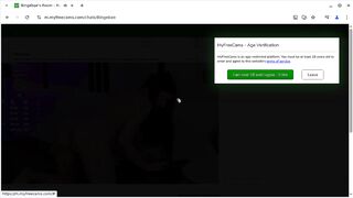 Bingebae - Porn Video [Myfreecams]: gorgeous siren, intense chemistry, teasing striptease video