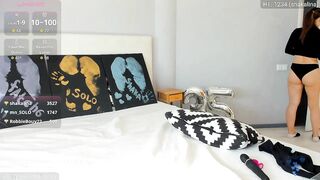 Yoursoul_Mila - Porn Video [Myfreecams]: lively cam slut, huge dildo, perfectly shaped ass