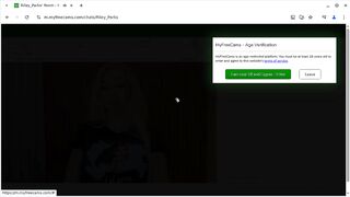 Riley_Parks - Porn Video [Myfreecams]: enthusiastic broadcaster, pussy, online chat session