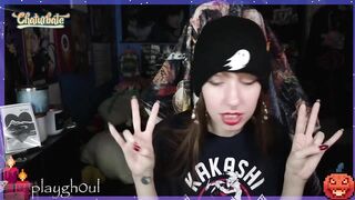 playgh0ul - [Chaturbate Record] huge dildo braces cam girl erotic