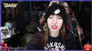 playgh0ul - [Chaturbate Record] huge dildo braces cam girl erotic