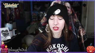 playgh0ul - [Chaturbate Record] huge dildo braces cam girl erotic