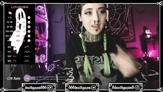 666deathgasm - [Chaturbate Record] fansy solo deep braces