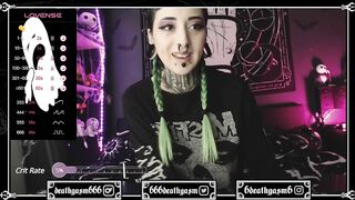 666deathgasm - [Chaturbate Record] fansy solo deep braces