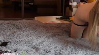 bestblondiiecb - [Chaturbate Record] lush feet nude cute