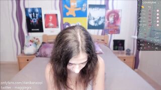 danikanappi - [Chaturbate Record] Nora natural tits real orgasm big lips