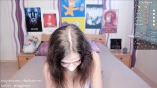 danikanappi - [Chaturbate Record] Nora natural tits real orgasm big lips