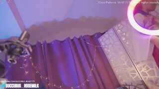 succubus_rosemilk - [Chaturbate Record] huge dildo vibro toy dildo fucking dirty talk