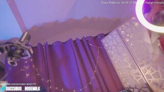 succubus_rosemilk - [Chaturbate Record] huge dildo vibro toy dildo fucking dirty talk