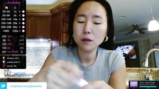 jiwon4u - [Chaturbate Record] creamy close up private show bush