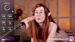 elsaredwood - [Chaturbate Record] body hot model creamy cum show