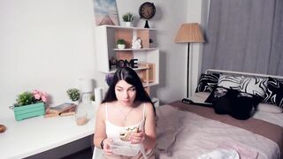 cuddlysmooch - [Chaturbate Record] girlnextdoor natural tits real orgasm doggie style