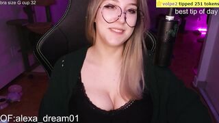 alexa_dream - [Chaturbate Record] belly dildo fucking blonde body