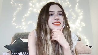 BrokenDoll666 - Porn Video [Bongacams]: stunning enchantment, elegant temptress, elegant bust