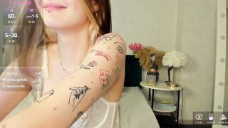 Kati-Li - Porn Video [Bongacams]: enthralling stunner, sultry whispers, quick flirt session